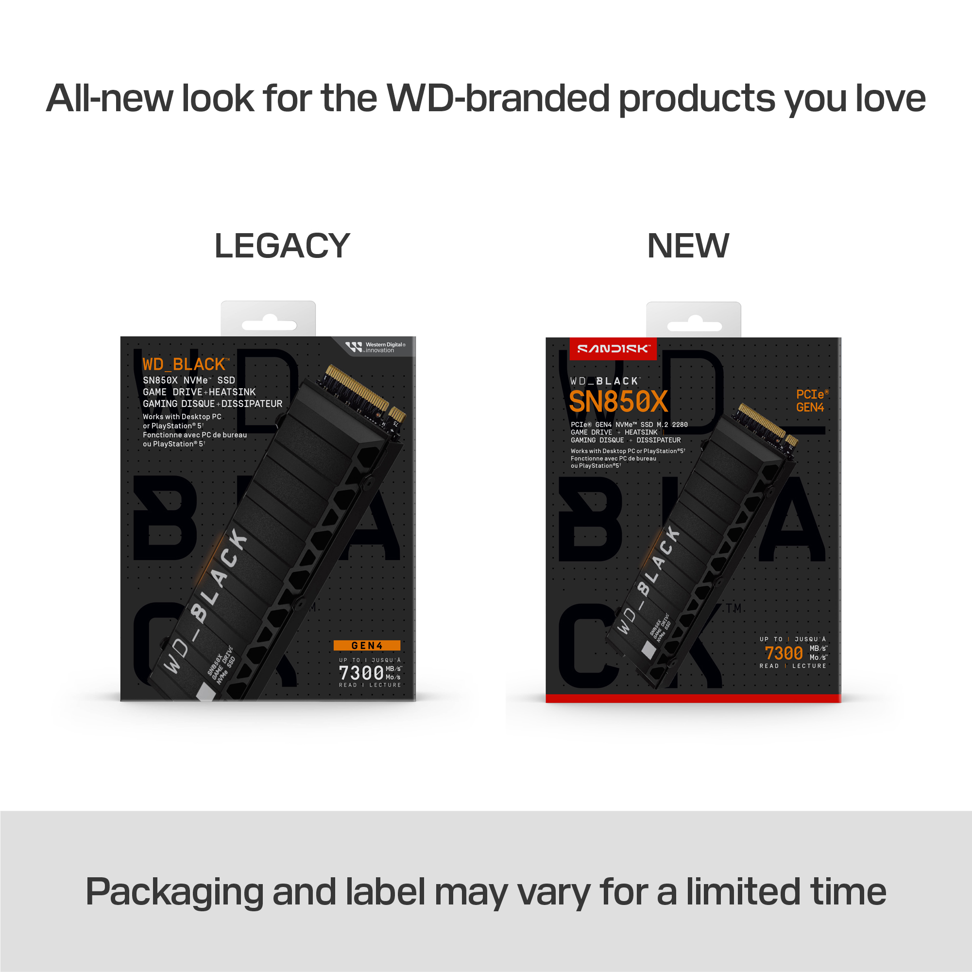 WD BLACK SN850X 1TB SSD H/S/HEATSINK