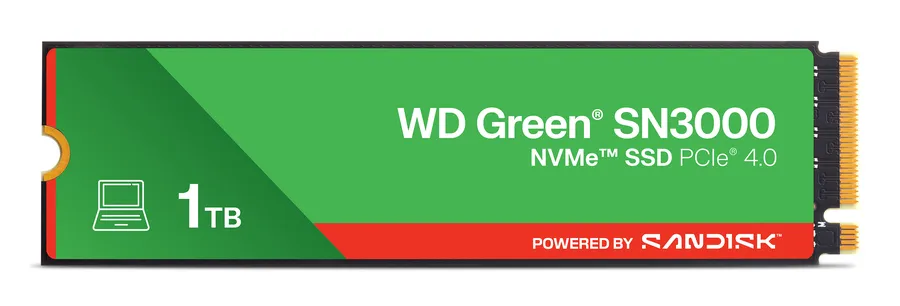 WD GREEN SN3000 1TB SSD/M.2 2280