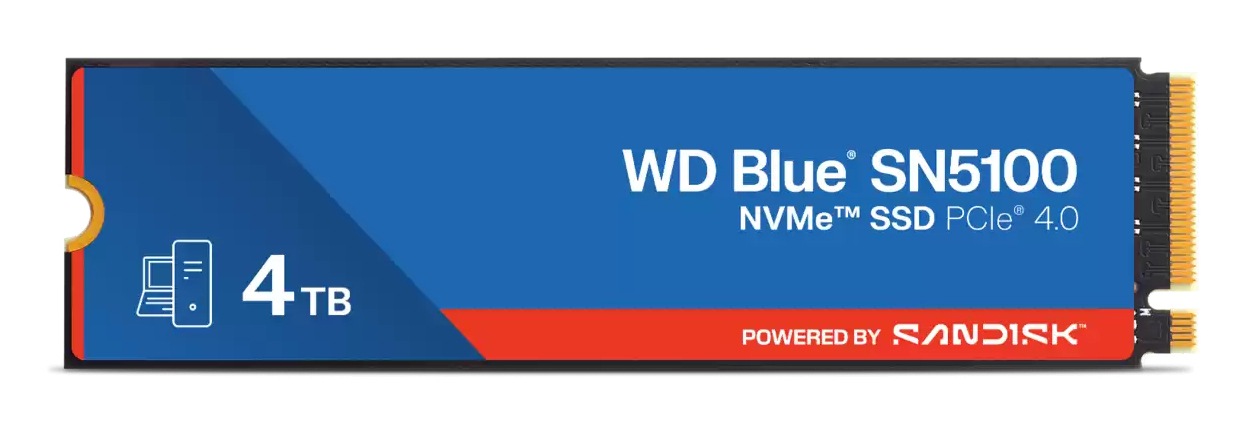 WD BLUE SN5100 4TB SSD M.2 2280/.