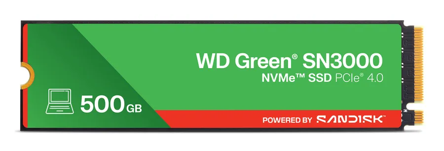 WD GREEN SN3000 M.2 NVME SSD/500GB