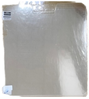 ET8X screen protector 3 pack with tabs. Ordering one unit of it will contain 3 screen protectors