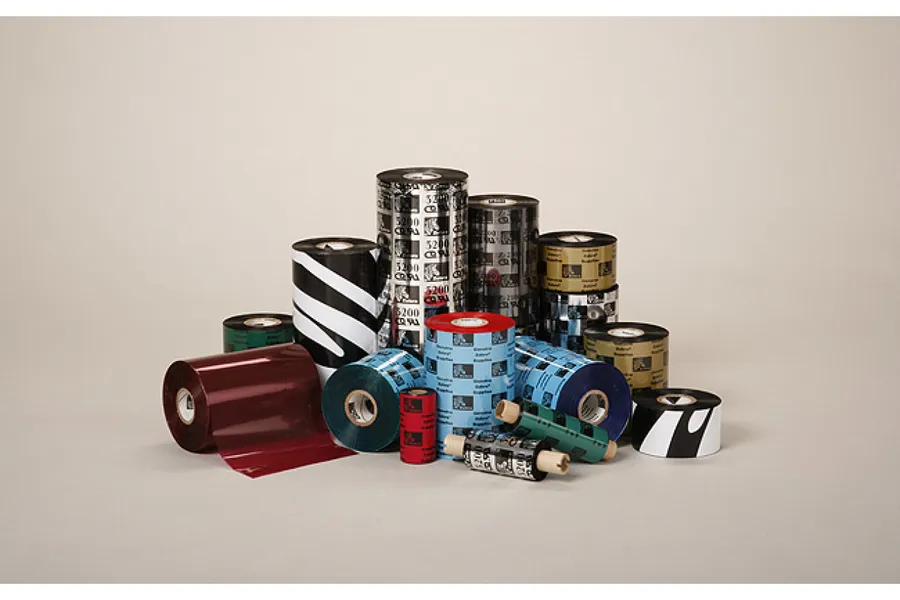 Wax/Resin Ribbon, 60mmx450m, 3400; High Performance, 25mm core, 6/box