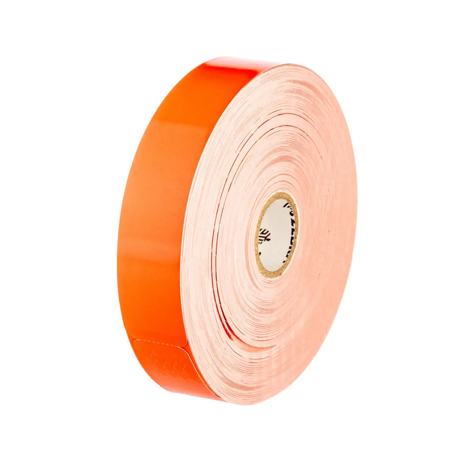 Wristband, Polypropylene, 1x10in (25.4x254mm); Direct thermal, Z-Band Splash, Adhesive closure, 1in (25.4mm) core, 350/roll, 4/box, Red