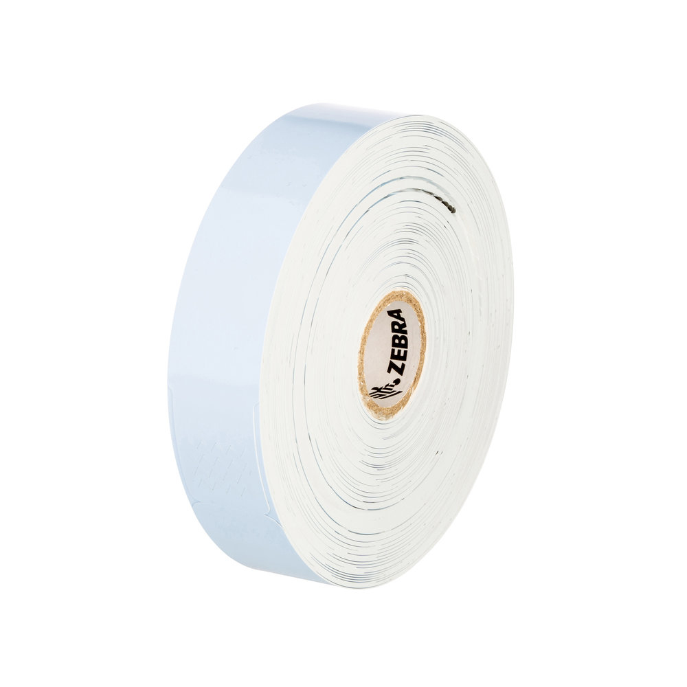 Wristband, Polypropylene, 1x10in (25.4x254mm); Direct thermal, Z-Band Splash, Adhesive closure, 1in (25.4mm) core, 350/roll, 4/box, Blu