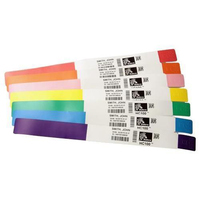 WRISTBAND, SYNTHETIC, 1X11IN (25.4X279.4MM); DT, Z BAND ULTRA SOFT, COATED, PERMANENT ADHESIVE, CARTRIDGE, 175/ROLL, 6/BOX, BLUE