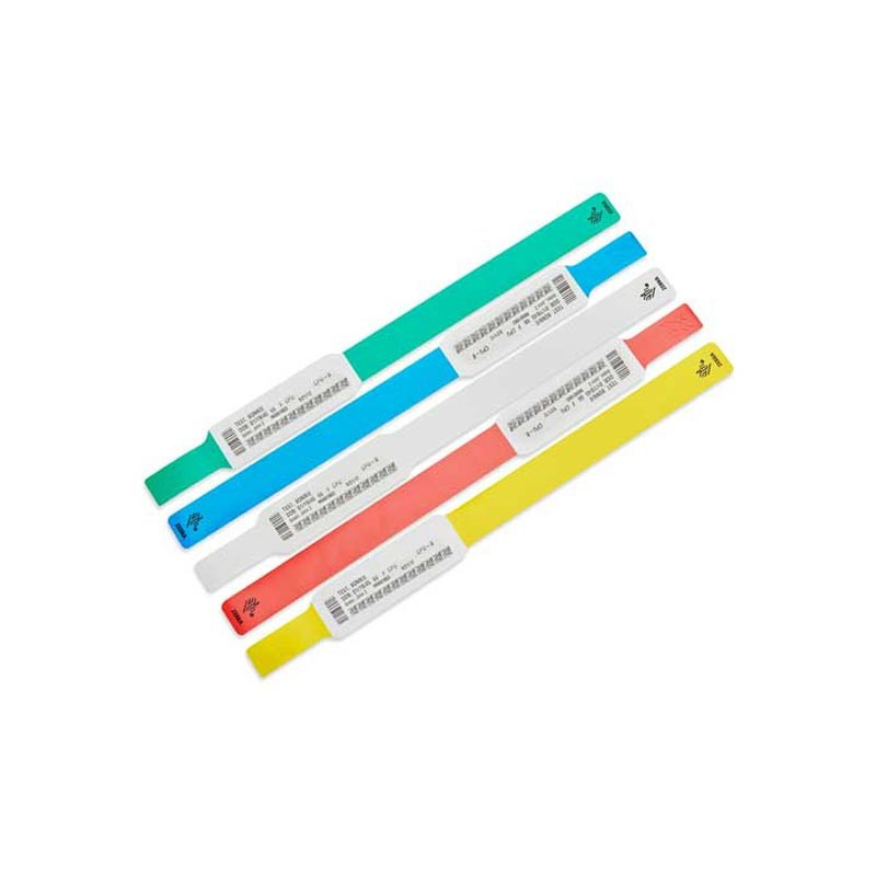 WRISTBAND,SYNTHETIC,1X6IN (25.4X152.4MM);DT,Z BAND ULTRA SOFT,COATED,PERMANENT ADHESIVE,HC100 CARTRIDGE, 300/ROLL,6/BOX