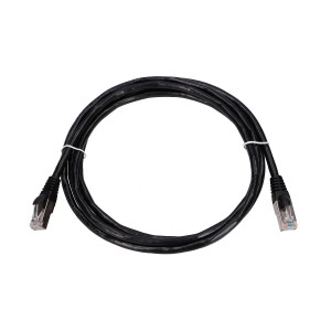 EX7614 Patch cord Extralink CAT5E FTP 2m foiled twisted pair cupru negru