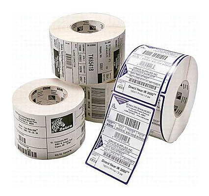LABEL, POLYETHYLENE, 102X76MM; THERMAL TRANSFER, POLYE 3100T GLOSS, PERMANENT ADHESIVE, 76MM CORE