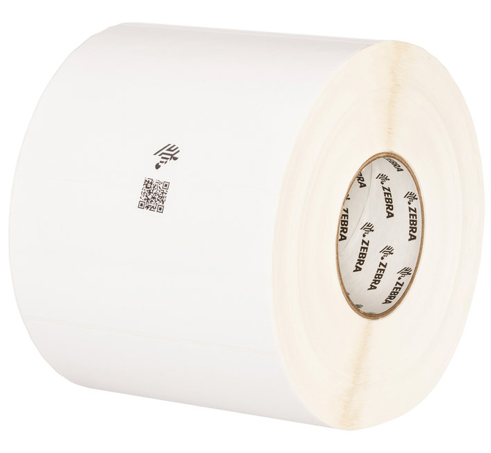 LABEL, POLYPROPYLENE, 51X25MM; THERMAL TRANSFER, POLYPRO 3000T GLOSS, PERMANENT ADHESIVE, 76MM CORE