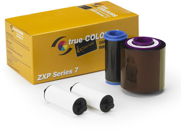 Ribbon, Mono -White, 2500 Images, ZXP7, EMEA