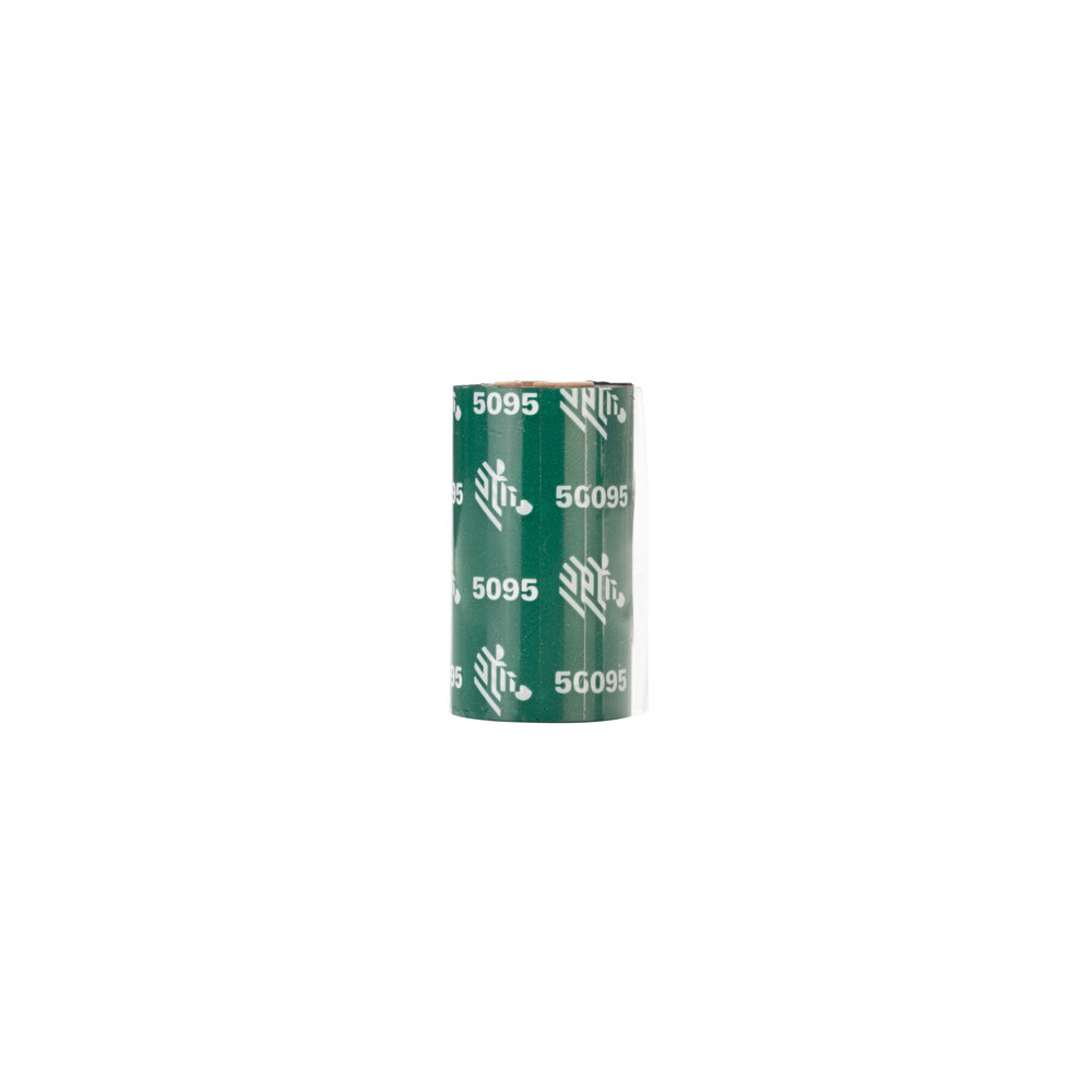 Resin Ribbon, 33mmx74m (1.3inx242ft), 5095; High Performance, 12mm (0.5in) core, 12/box