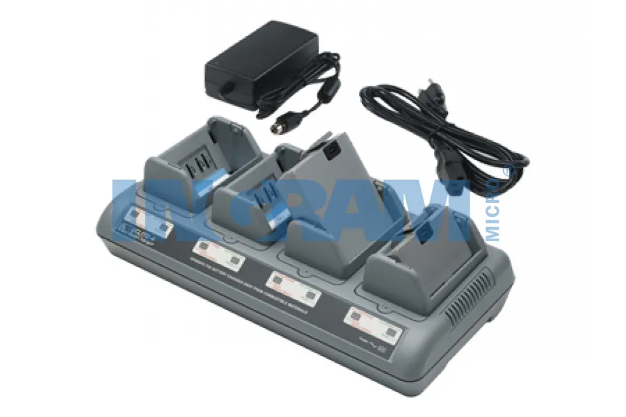 Quad Charger (charges up to 4 batteries), Europe