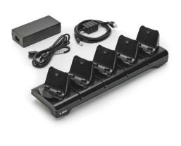 5 SLOT PRINT CRADLE PSU&UK CORD/FOR ZQ300 SERIES IN