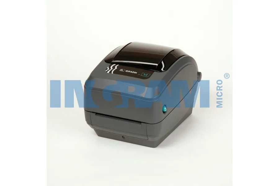DT Printer GX420d; 203dpi, EU and UK Cords, EPL2, ZPL II, USB, Serial, Ethernet, Cutter - Liner and Tag