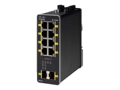 IE-1000 GUI BASED L2 POE SWITCH/2 GE SFP 8 FE COPPER PORTS IN