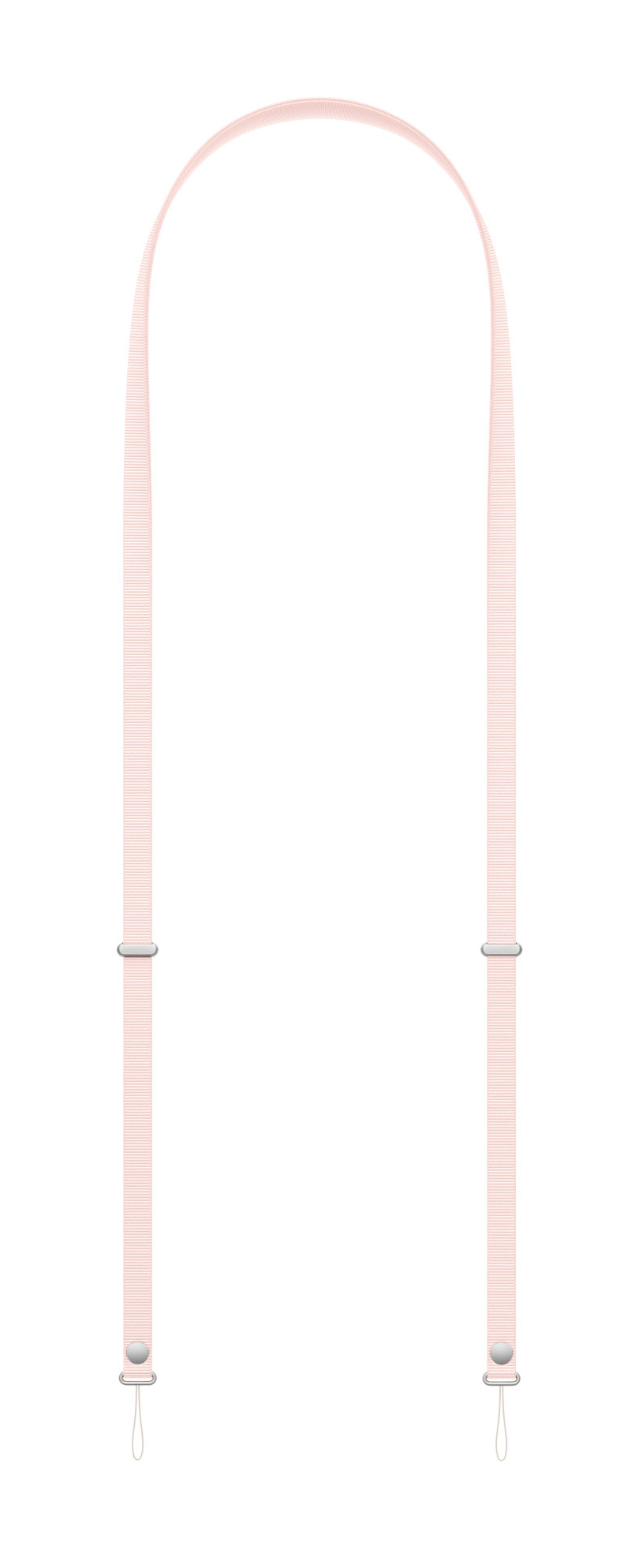 CROSSBODY STRAP - SOFT PINK/
