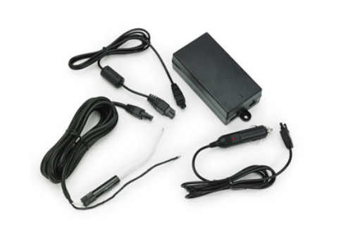 Vehicle adapter for ZQ500/ZQ600/QLn printers and TC7X mobile computer; includes open ended and cigarette lighter adapter cables