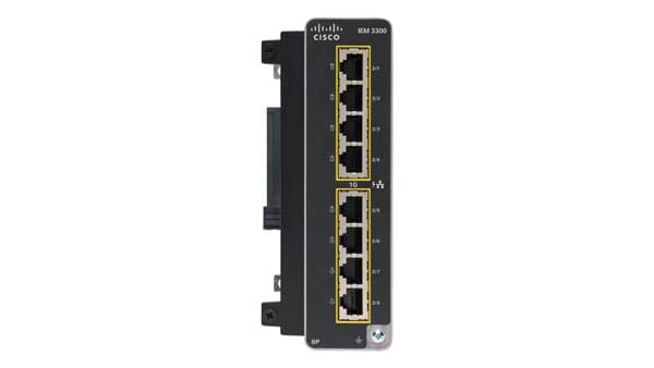 CATALYST IE3300 RUGGED 8 PORT/GE POE+ EXP MODULE IN