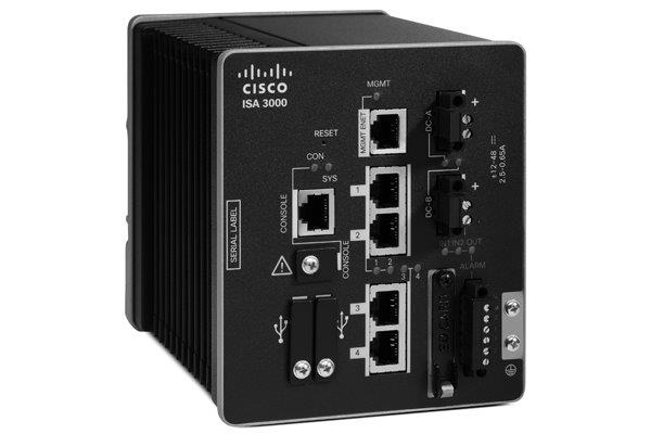 INDUSTRIAL SECURITY APPLIANCE/3000 4 COPPER PORTS IN