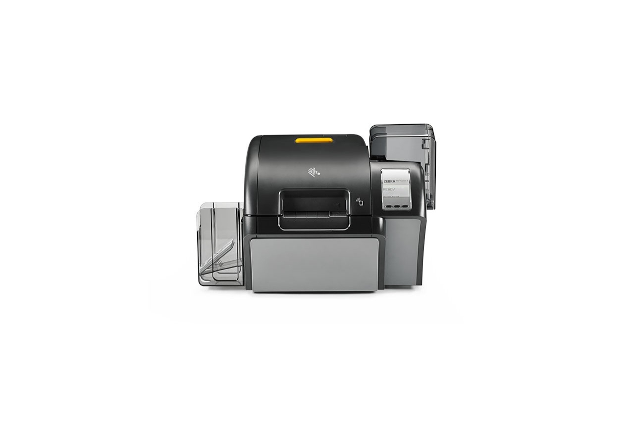 Printer ZXP Series 9; Dual Sided, UK/EU Cords, USB, 10/100 Ethernet, Contact Encoder and Contactless Mifare