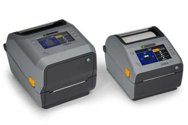 Direct Thermal Printer ZD621; Color Touch LCD, 203 dpi, USB, USB Host, Ethernet, Serial, BTLE5, Dispenser (Peeler), EU and UK Cords,