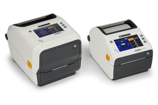 Direct Thermal Printer ZD621; Healthcare, Color Touch LCD; 203 dpi, USB, USB Host, Ethernet, Serial, 802.11ac, BT4, ROW, EU and UK C
