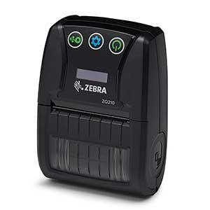 ZQ210, 2.25inch DT Printer, Bluetooth, linerlessprinting, Belt clip, USB cable, English/Latin/Cyrillic