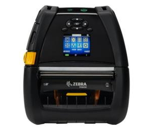 DT Printer ZQ630 RFID; English fonts,Dual 802.11AC / BT4.x, Linered platen, 0.75" core, Group E, Shoulder strap, Belt clip, Media Width Sen