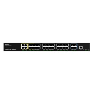 GWN7831 Grandstream Layer 3 Aggregation Managed Switch  24x SFP, 4x SFP+, 4x GbE combo