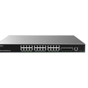 GWN7813 Grandstream switch ethernet Layer 3, cu management, 24 de porturi gigabit, 4 porturi SFP+