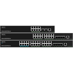 GWN7812P Grandstream Switch Layer 3 , 16 porturi GB PoE+, 4 porturi SFP