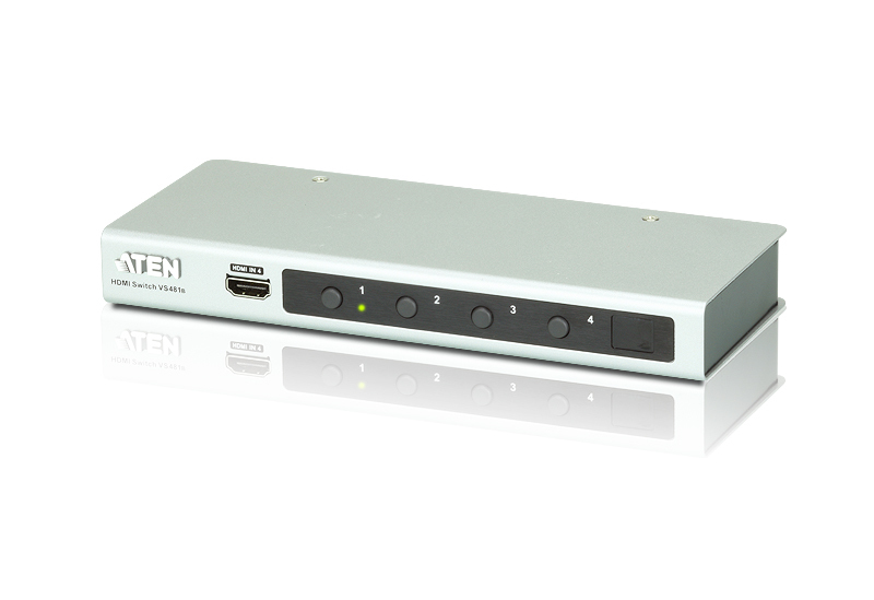 ATEN 4-Port 4K HDMI SWITCH VS481B-AT-G