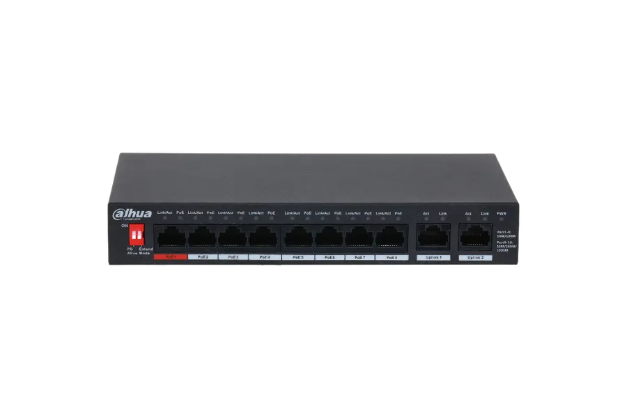 SWITCH 8PoE+ PFS3010-8ET-96-V2