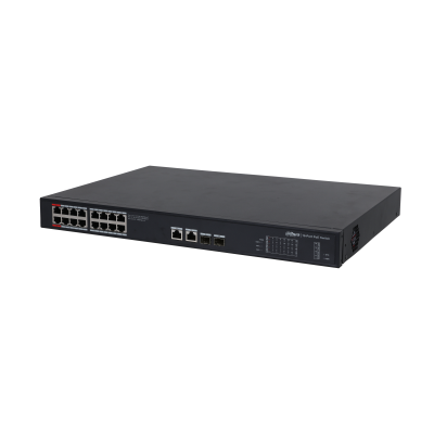 Switch POE 16PORT DAHUA PFS3220-16GT-240-V2