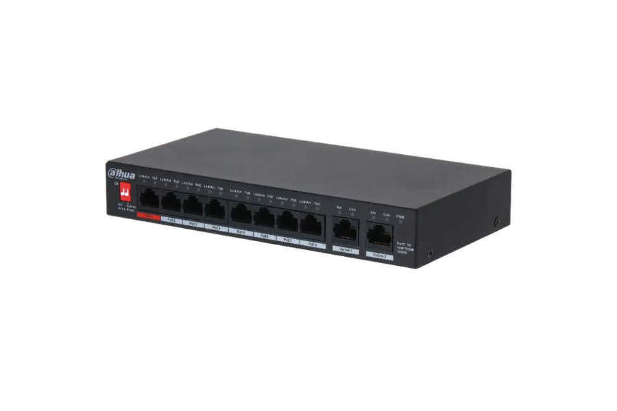 SWITCH  8PORT POE PFS3010-8GT-96-V2