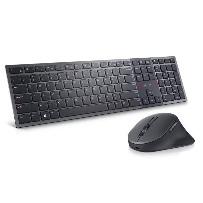 Dell Pro Premium Collaboration Keyboard and Mouse - KM900 - US International (QWERTY)