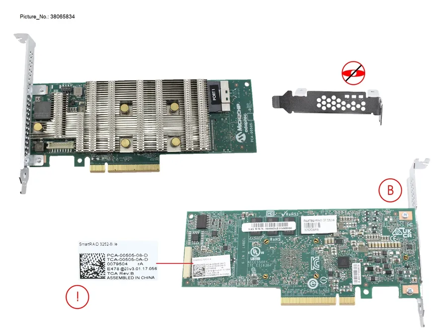 Fujitsu PRAID EP 3252-8i FH/LP