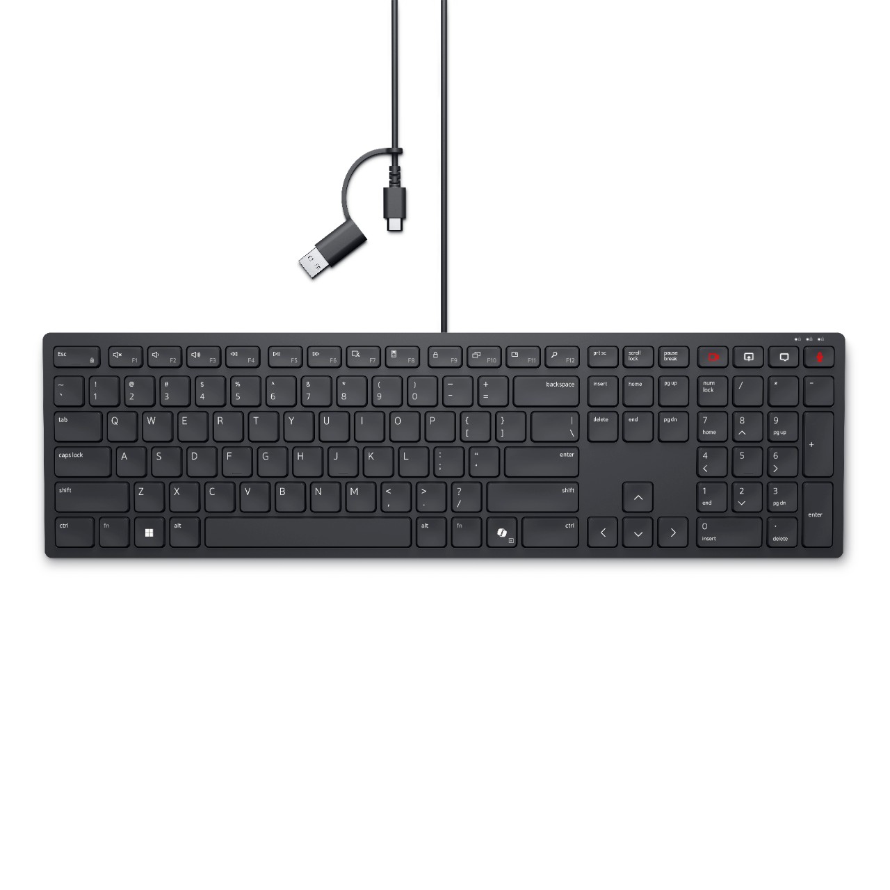 Dell Pro Wired Collaboration Keyboard - KB525C - US International (QWERTY)