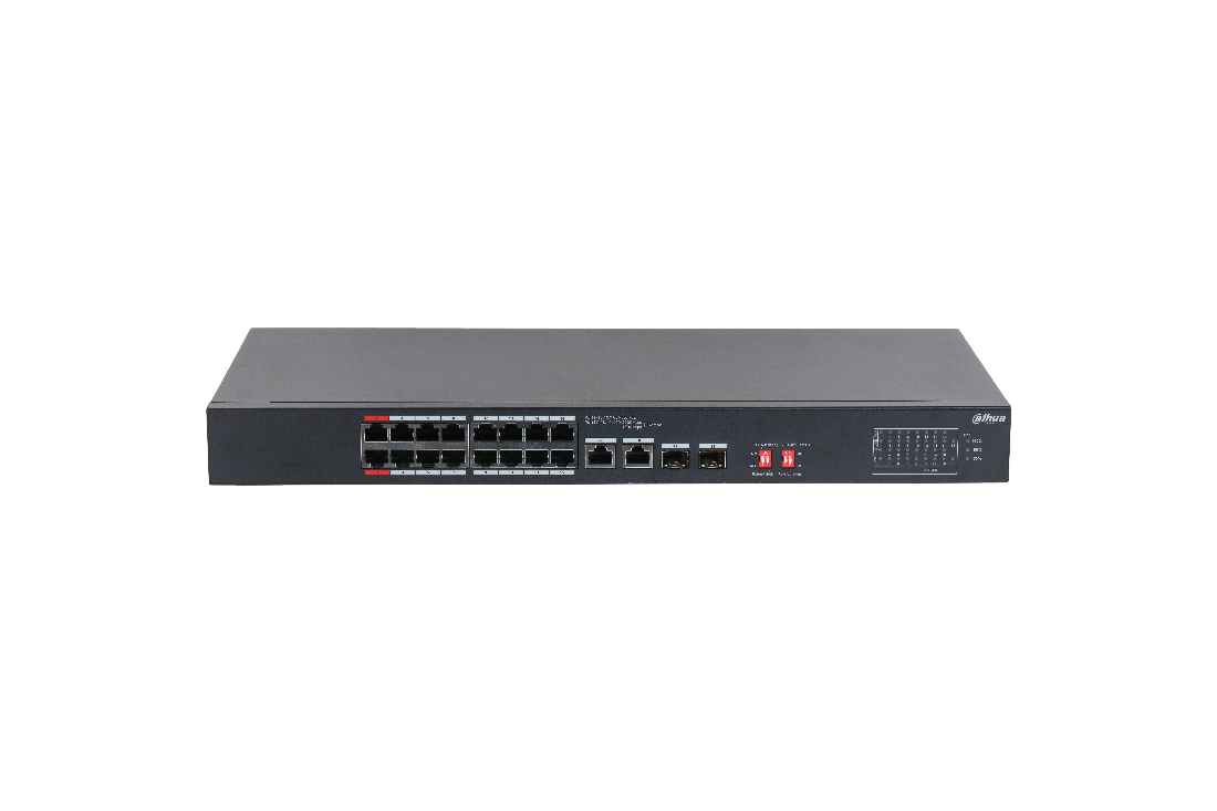Switch 18PORT,16PORT POE Dahua S3218-16ET-240