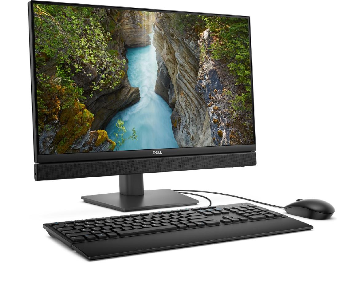 Dell Pro 24 AIO QC24250,Adj Stand,U7 265,16GB,512GB SSD,W11 Pro,WLAN + BT,23.8" FHD,Wireless Kb & Mouse,TPM