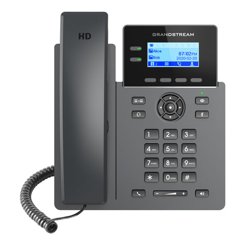 GRP2602G Grandstream telefon IP 4 linii HD cu ecran color 2,21 LCD