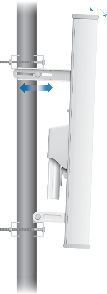 "2.4 GHz, 120º, 15 dBi antenna for secto