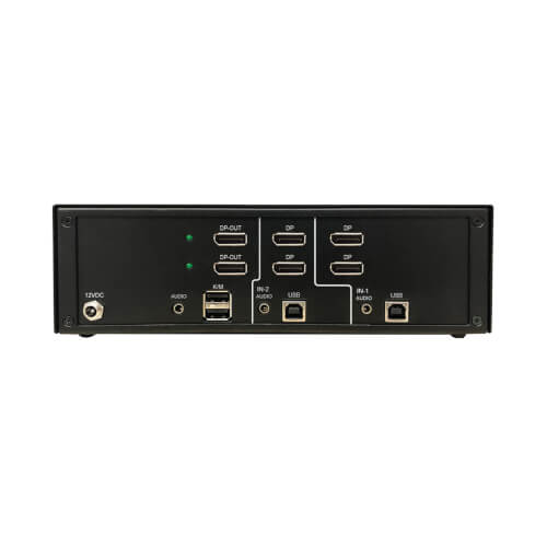 TrippLite Secure KVM Switch, 2-Port, Dua