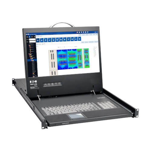 TrippLite 1U Rack-Mount Console with 19