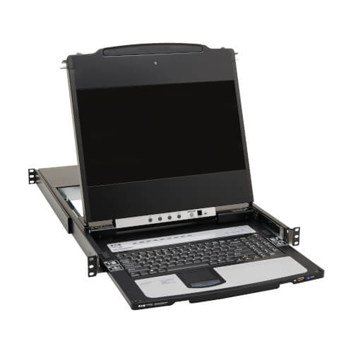 TrippLite 8-Port KVM Switch Console, Dis