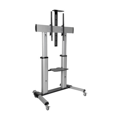 TrippLite Heavy-Duty Rolling TV Stand, H