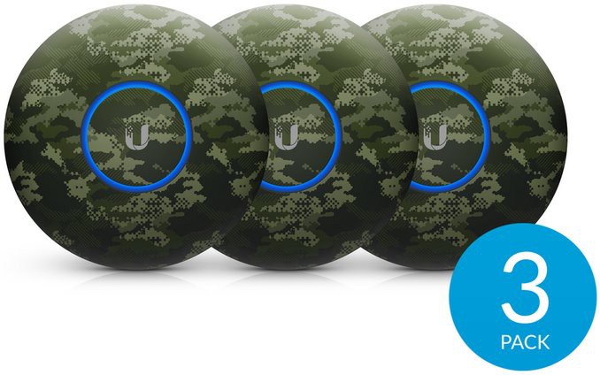 The UniFi nanoHD AP covers allow the nan