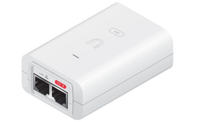 24v, .5A POE, white