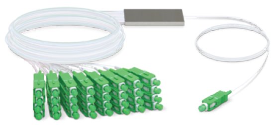 "The UFiber splitter carries data from a