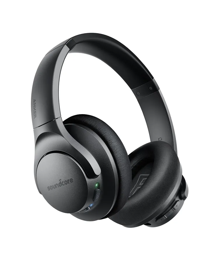 Casti Wireless Over-Ear Anker Soundcore Life Q20, Hybrid Active Noise Cancelling, Deep Bass, Negru
